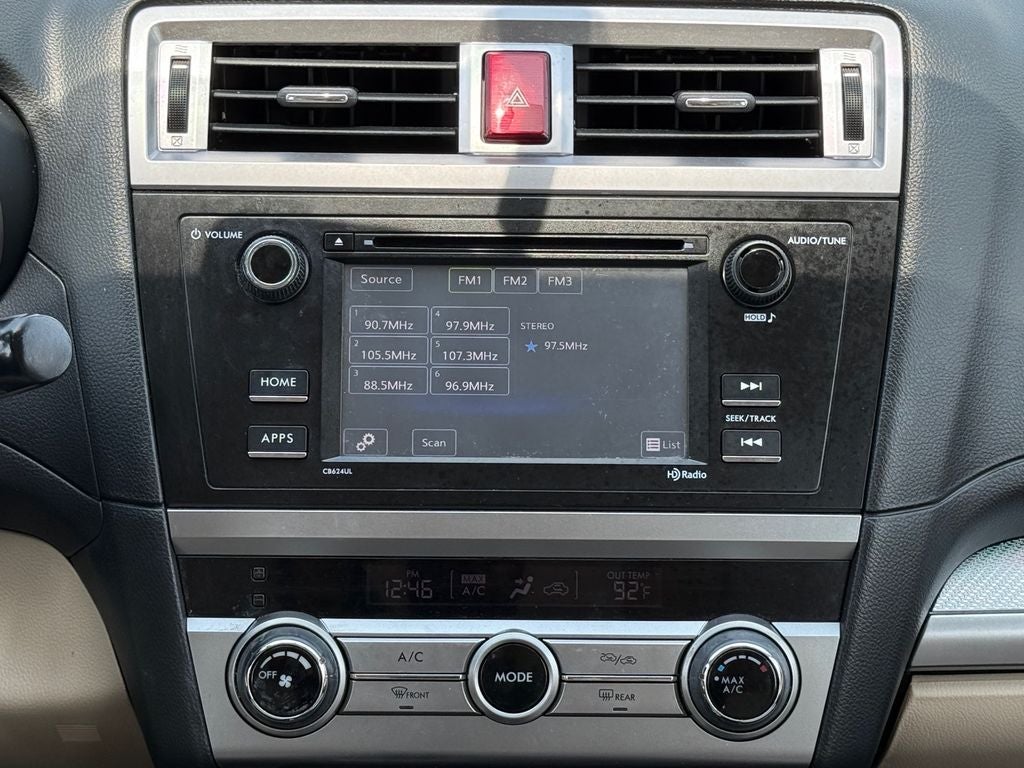 2015 Subaru Outback 2.5i