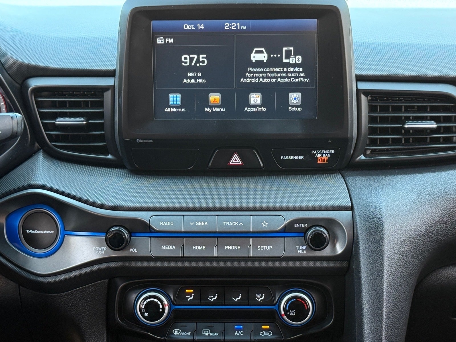 2019 Hyundai VELOSTER 2.0