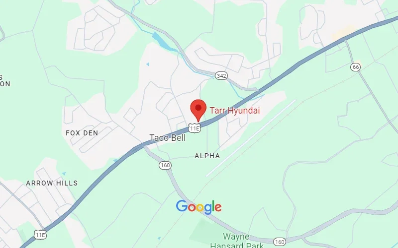 Rusty Wallace Hyundai Morristown in Morristown TN map