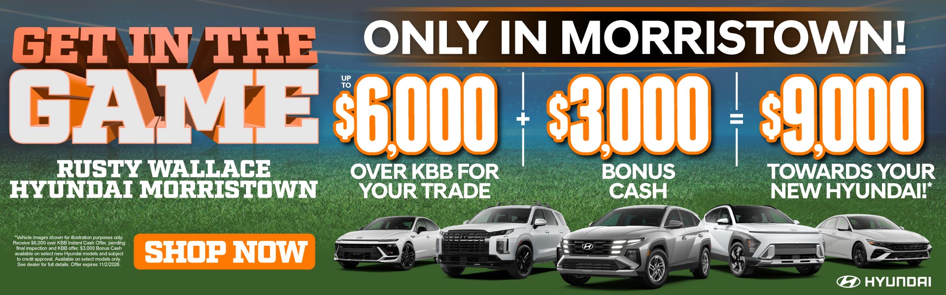 Up to $6,000 Over KBB For Your Trade + $
